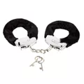 Algema Less Cromada Com Pelúcia - (HA141C) - Preto