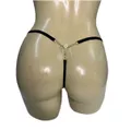 Calcinha Secreta -(ID1122) - Preto c/ Pink