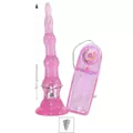 Plug 5 Esferas Com Vibro VP (PL005-ST214). - Rosa