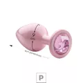 Plug de Metal P Lite Plug (SF271-ST933) - Rosa