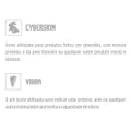 Prótese 17 x14cm Com Vibro Cyber Dildo (CYB037-17019) - Bege