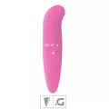 Vibrador Ponto G Aveludado Linha Color (VM002) - Rosa