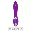 Vibrador Ponto G Recarregável Com Estimulador Softs SI (5988) - Roxo