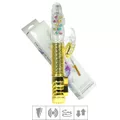 *Vibrador Vai e Vem Female Com Estimulador Recarregável SI (6045) - Dourado