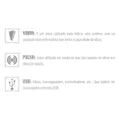 .Massageador Recarregável Varinha Mágical SI (7166) - Azul Cél