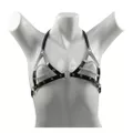*Top Dominatrixxx Com Correntes (DX1405) - Preto