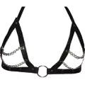 *Top Dominatrixxx Com Correntes (DX1405) - Preto