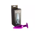 Plug de Metal Slim Com Pedras Variadas (HA172) - Lilás