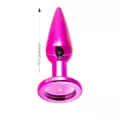 Plug Metálico Slim Personalitté (HA188). - Rosa