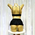 Conjunto Estrela Íntima Delas (ID1080) - Preto