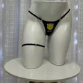 Calcinha Emoji Preta Íntima Delas (ID1092P). - Inocente