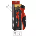 Massageador Recarregável Hebe (IM0154) - Vermelho c/ Preto