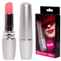 Vibrador Formato De Batom Lipstick VP (MV007) - Prata