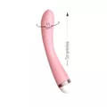 Vibrador Ponto G Recarregável Lilo (PG108) - Rosa Bebê