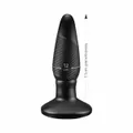 Plug Cônico 11cm (SSP003-ST458) - Preto