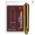 Cápsula Vibratória Clássica 9cm VP (MV003-ST288) - Dourado