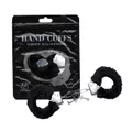 *Algema em Metal Com Pelucia Hand Cuffs VP (AL001-ST192) - Preto