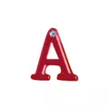 Letras Para Personalização Vermelha (HA180V). - A