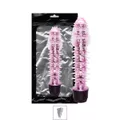 Vibrador Com Capa e Cerdas SI - (5086-ST337) - Rosa