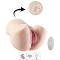 Masturbador Formato de Bunda Com Sucção SI (7790) - Bege