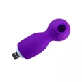 Vibrador Com Pulsação Sam SI (8282) - Roxo