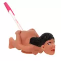 *Porta Caneta Mulher Hot Flowers (ST635-HZ512) - Morena