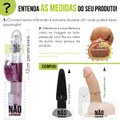 Prótese 15x15cm Com Ventosa (SSV008) - Bege