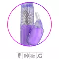 Vibrador Rotativo Com Estimulador VP (RT002C-ST356) - Roxo