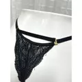 Calcinha Para Personalização Com Tira Removível (TO031) - Preto
