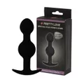 *Plug Com Duas Esferas pretty Love SI (1195) - Preto