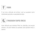 *Masturbador Vagina em Cyberskin com Vibro (LY-78-16256) - Branco