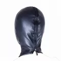 *Capuz Com Aberturas Para Olhos e Boca Bondage Kits SI (5890). - Preto