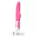 Vibrador Rotativo Com Estimulador Antoine SI (6144) - Rosa