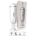 Masturbador Lanterna Com Vibro Fox SI (8777) - Branco