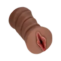 Masturbador Vagina em Cyberskin SI (6761) - Marrom