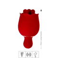 Estimulador Recarregável Formato de Rosa Forget Me Not SI (7243) - Vermelho