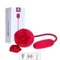 Estimulador Recarregável Formato de Rosa Immortal Flower SI (7516) - Vermelho