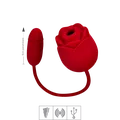 Estimulador Recarregável Formato de Rosa Immortal Flower SI (7516) - Vermelho