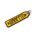 Chaveiro Graffiti com Café - Amarelo