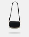 Bolsa Transversal Olivia - Preta / Branco