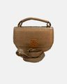 Bolsa Estruturada Pequena - Dourada