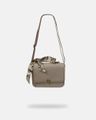 Bolsa Transversal Grande com Laço Amélia - Off White