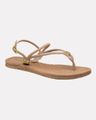 Sandália Hibisco - Taupe