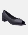 Peep Toe Margarida - Preto