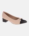 Scarpin Salto Baixo Jade - Marfim