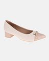 Scarpin Salto Baixo Jade - Off White