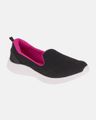 Slip On Begônia - Preto / Fucsia