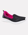 Slip On Peônia - Preto / Fucsia