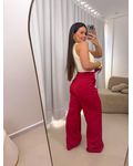 Calça Pantalona Brenda Vermelho