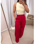 Calça Pantalona Brenda Vermelho